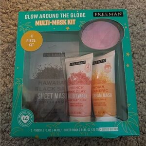 Freeman Glow Around the Globe Multi-Mask Kit